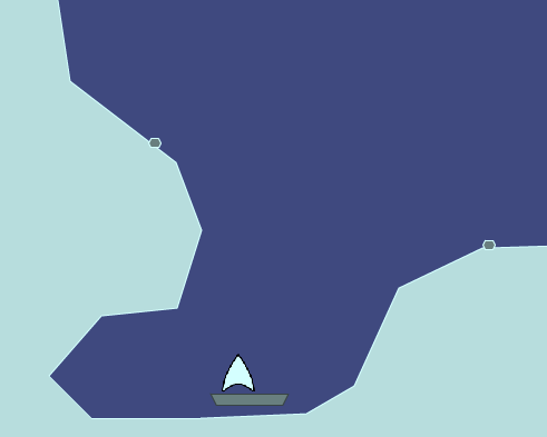 Screenshot 1 of Cave Flyer (blue)