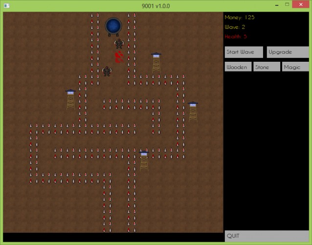 Screenshot 1 of 9001 - Tower Defense