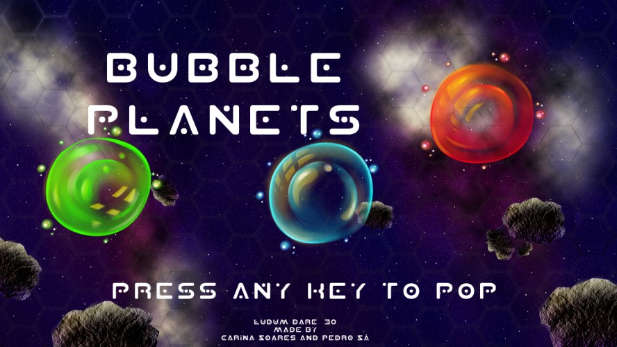 Screenshot 1 of Bubble Planets