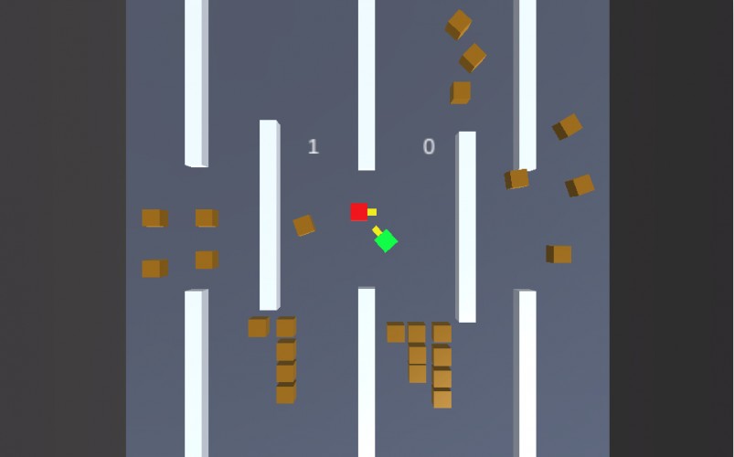 Screenshot 1 of Unity 5 Tanks.