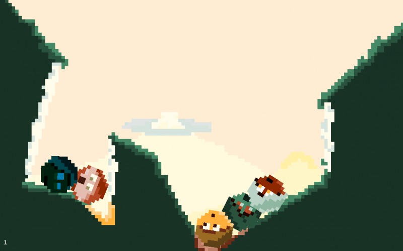 Screenshot 1 of Jumping heads!