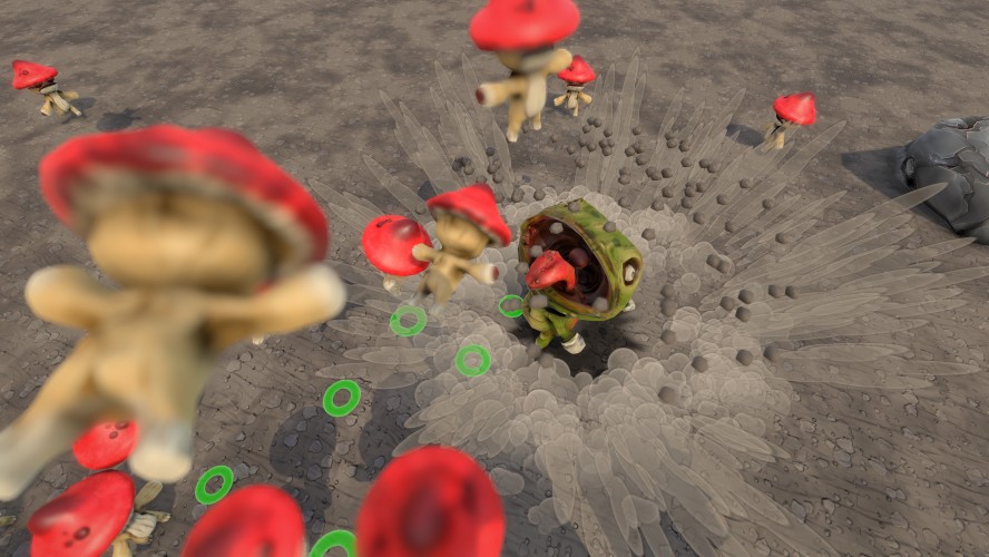 Screenshot 1 of Mushroom Muncher