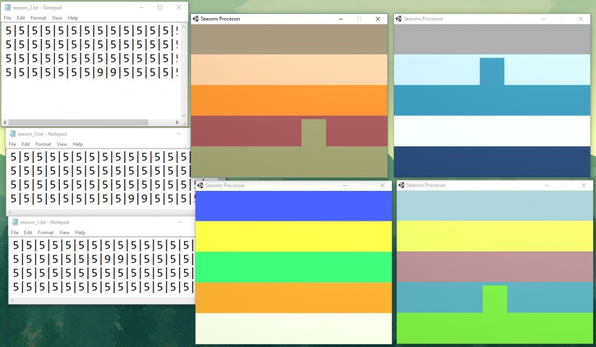 Screenshot 1 of The Seasons Processor