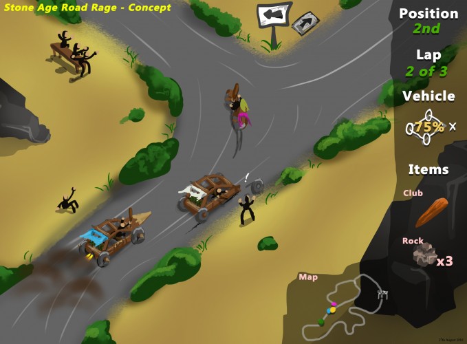 Screenshot 3 of Stone Age Road Rage