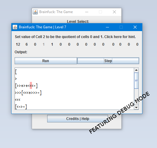 Screenshot 3 of Brainfuck: The Game