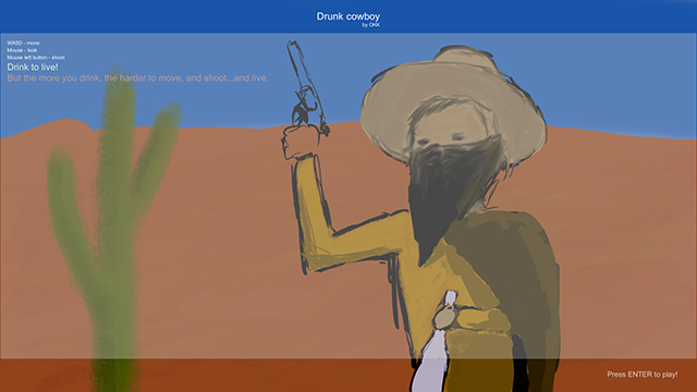 Screenshot 1 of Drunk cowboy