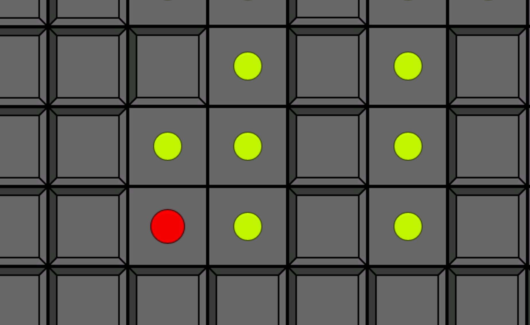Screenshot 1 of Red eats Yellow!