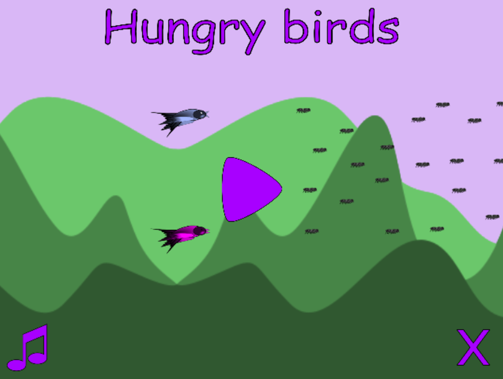 Screenshot 1 of Hungry Birds