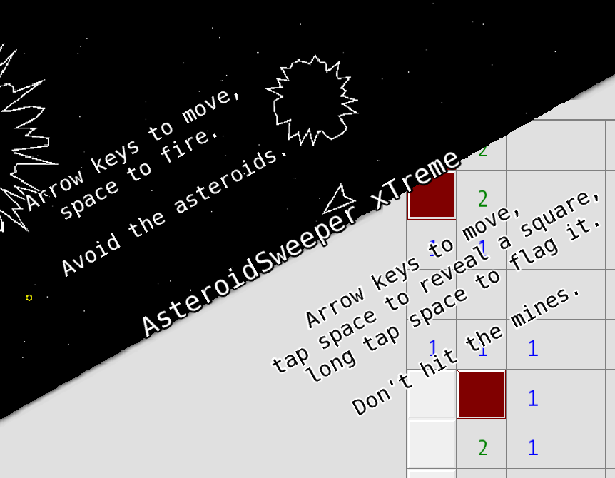 Screenshot 1 of AsteroidSweeper xTreme