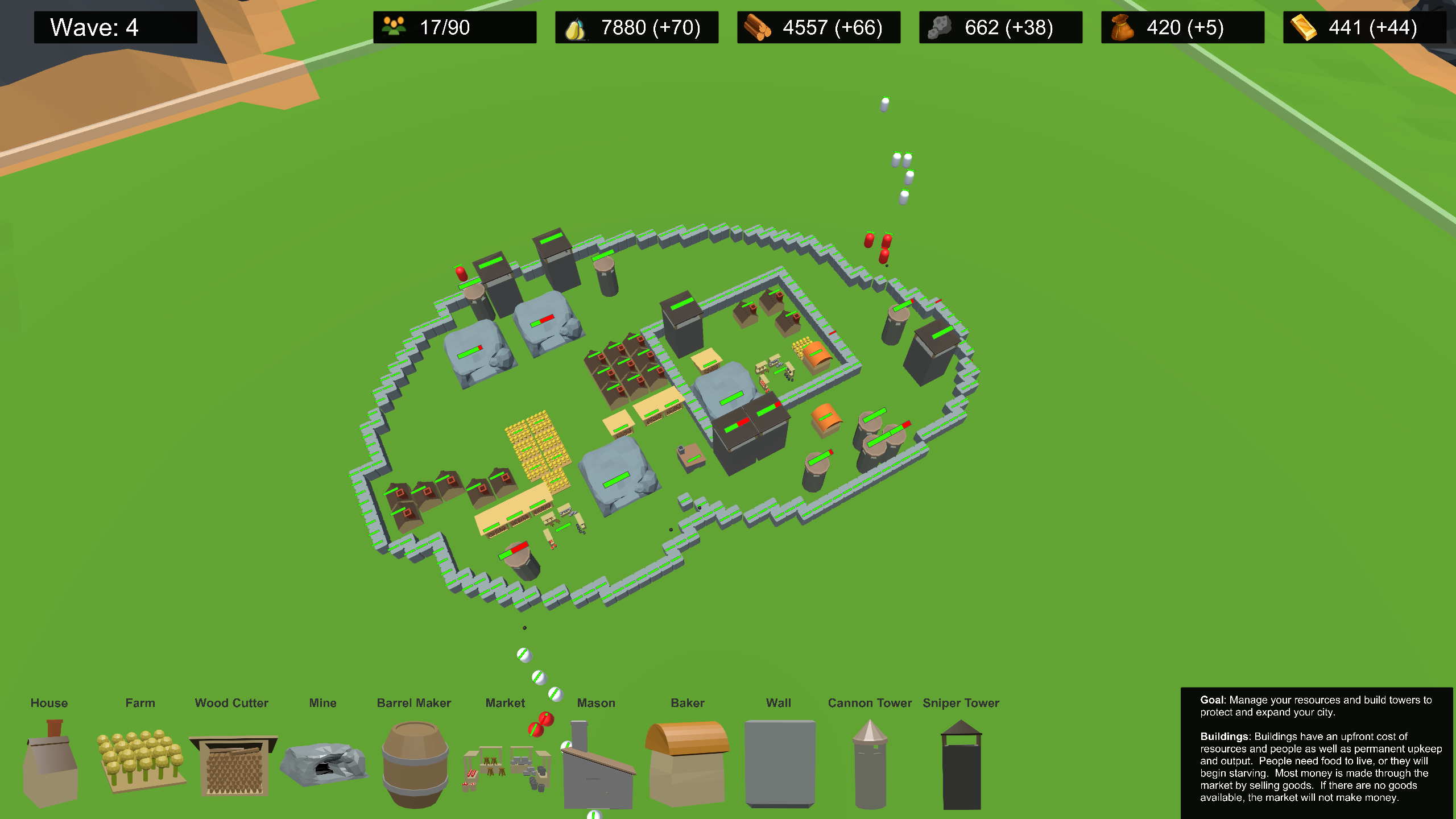 Screenshot 1 of Barbarian Invasion