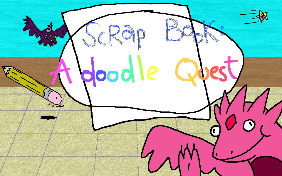 Screenshot 1 of Scrap book: A doodle quest!