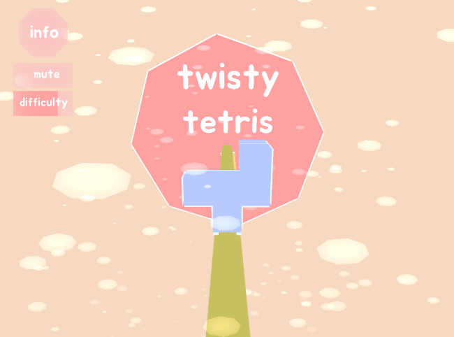 Screenshot 1 of twisty tetris