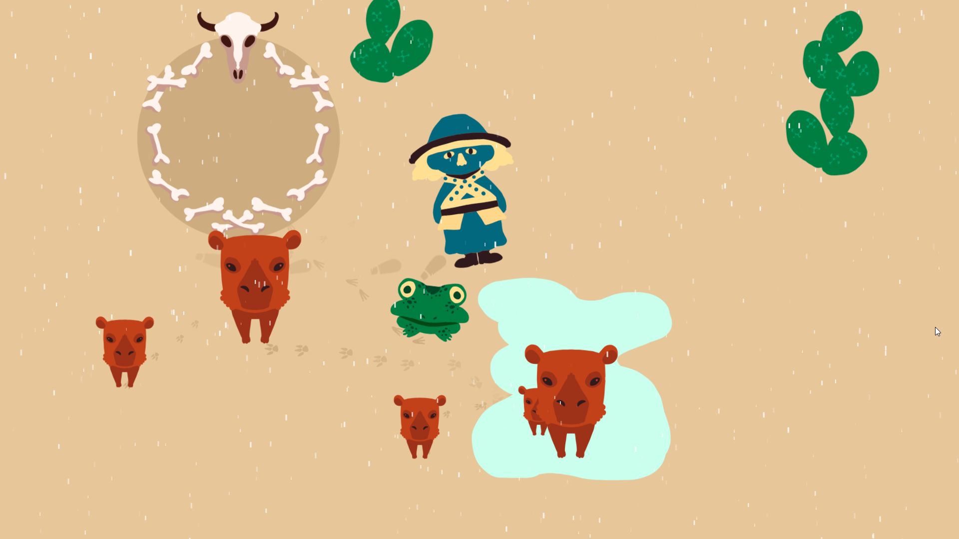 Screenshot 1 of Capybara Harvest