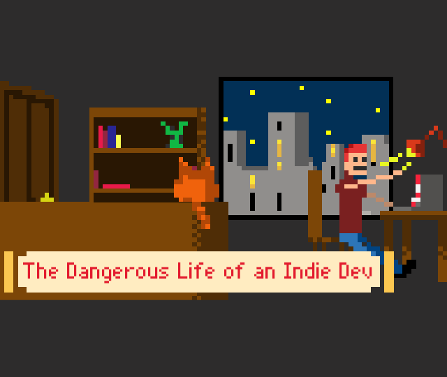 Screenshot 1 of The dangerous life of an indie dev