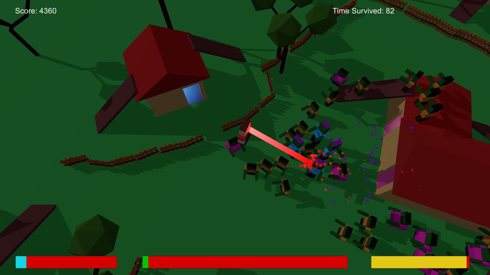 Screenshot 1 of Red Shirt Flying Super Powers Man