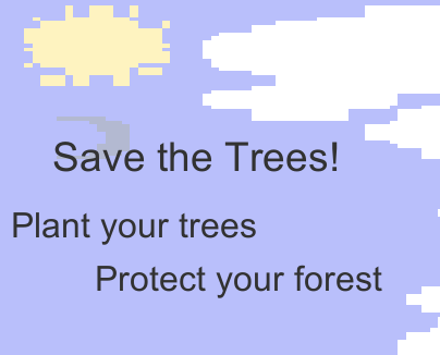 Screenshot 1 of Save the Trees!