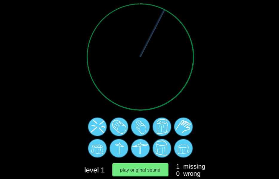 Screenshot 1 of Caught in the music loop