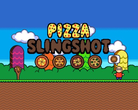 Screenshot 1 of Pizza Slingshot
