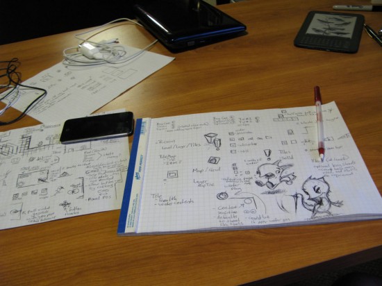 PaperOnDesk TIP: If you have trouble staying focused, keep some paper handy and take notes