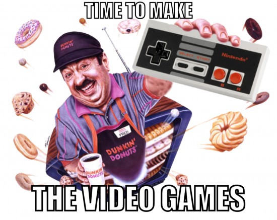 Wake up , make games!