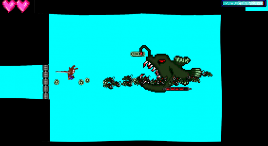 Radfish paralyses you and then his babies feast on you.